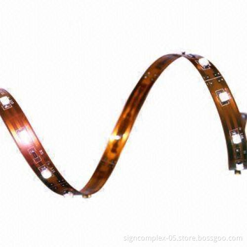 LED Strip with RGB, Different Single Color LEDs in One Strip and 12/24V Available